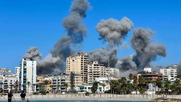 Israel bombardea la ciudad libanesa de Tiro, Patrimonio de la Humanidad