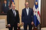 Abinader recibe en el Palacio Nacional al secretario general de la OEA, Luis Almagro