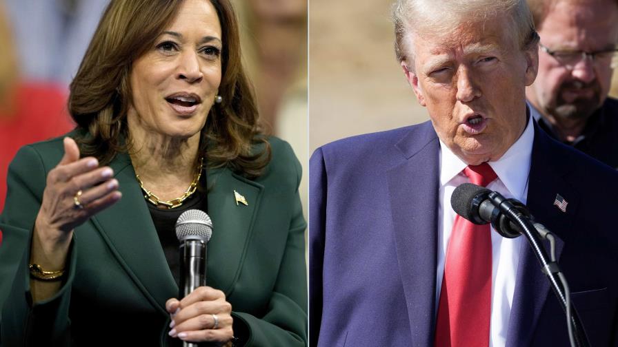 Dos encuestas de CNN y New York Times arrojan un empate muy ajustado entre Trump y Harris