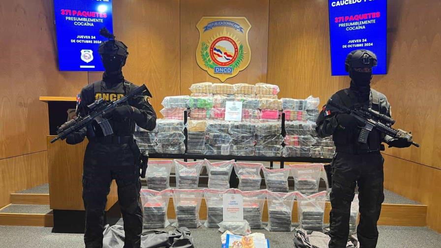 Autoridades ocupan 371 paquetes de droga en San Pedro de Macorís y en Puerto Caucedo