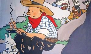 Un ejemplar de Tintin en Amérique dedicado por Hergé, vendido por 191.145 euros en París