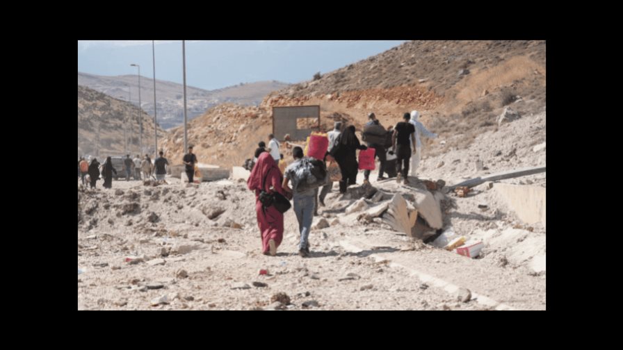 Al menos cinco heridos en un ataque israelí contra un paso fronterizo entre Siria y Líbano