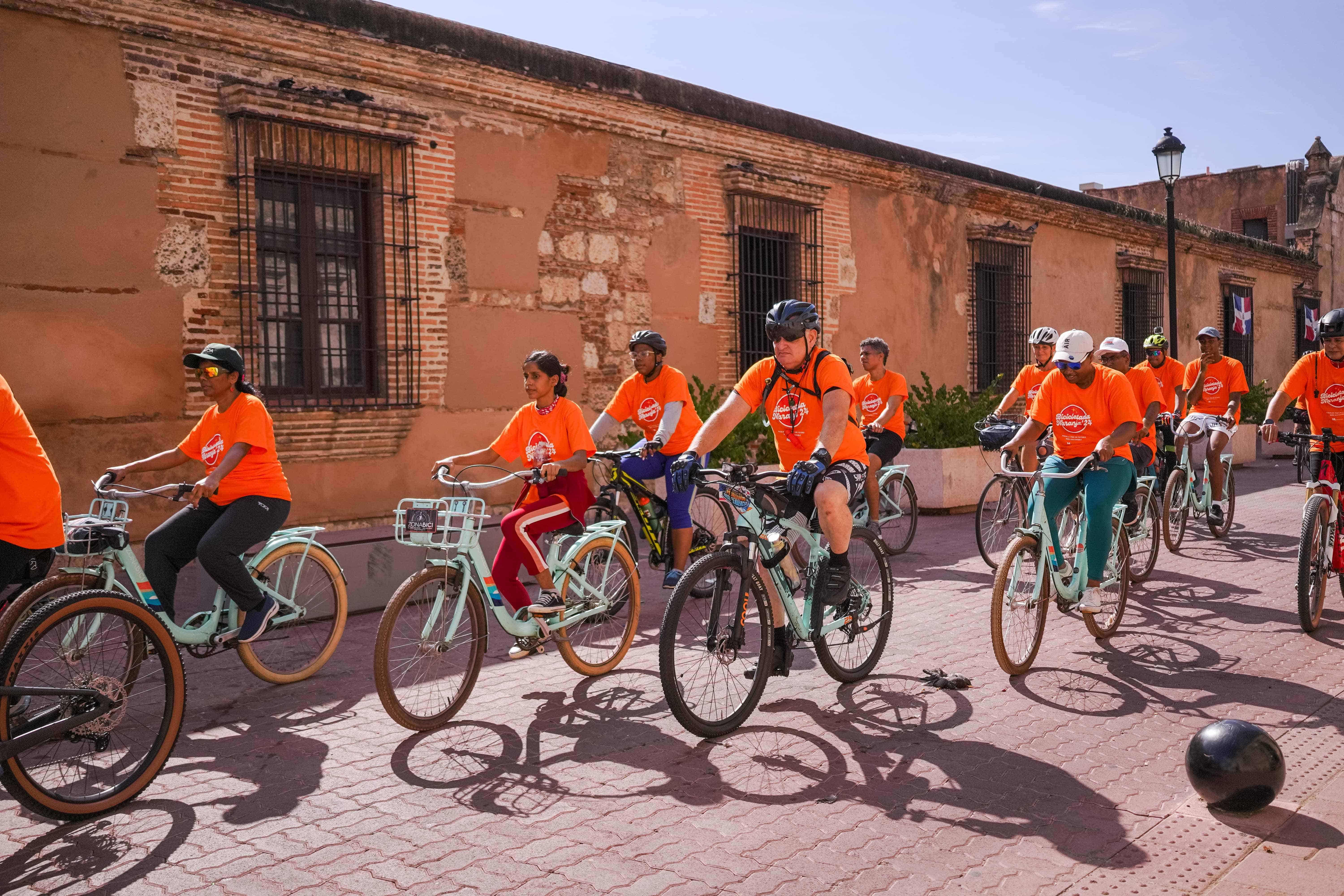 Bicicletada Naranja.