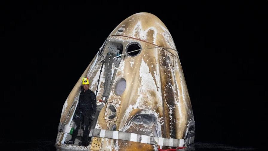 Astronauta de NASA sigue hospitalizado tras regresar de estancia prolongada en estación espacial