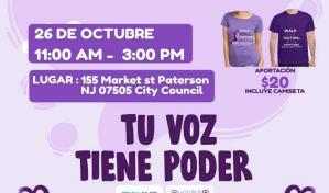 Invitan a participar en caminata contra la violencia dom&eacute;stica en Nueva Jersey