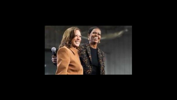 “Tomen nuestras vidas en serio”, pide Michelle Obama en mitin por Kamala Harris en Michigan