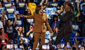 Kamala Harris y Michelle Obama se unen para advertir sobre el peligro de elegir a Trump