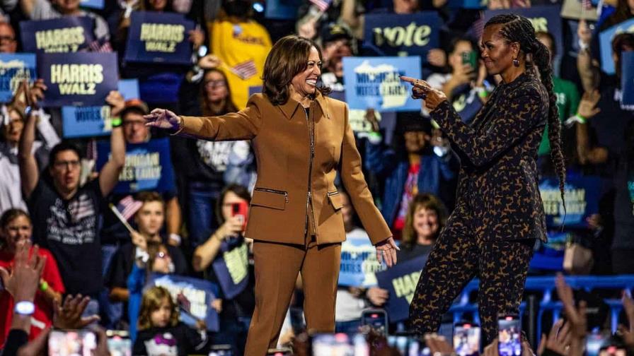 Kamala Harris y Michelle Obama se unen para advertir sobre el peligro de elegir a Trump