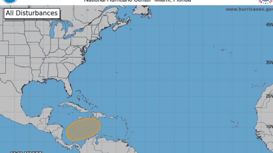 Un nuevo ciclón tropical podría formarse en el mar Caribe en los próximos días, según el CNH