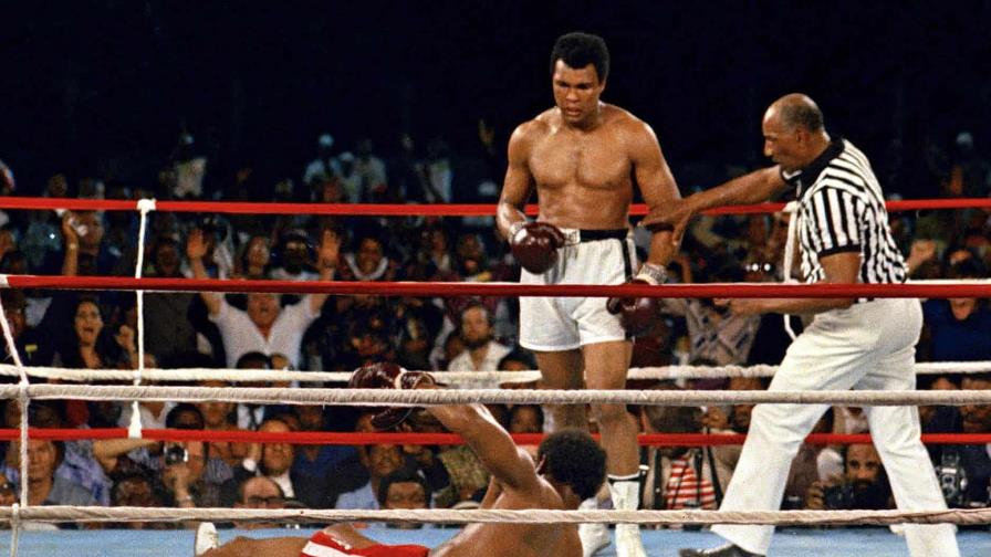 Se cumplen 50 años del combate del siglo entre Muhammad Ali y George Foreman en Kinshasa