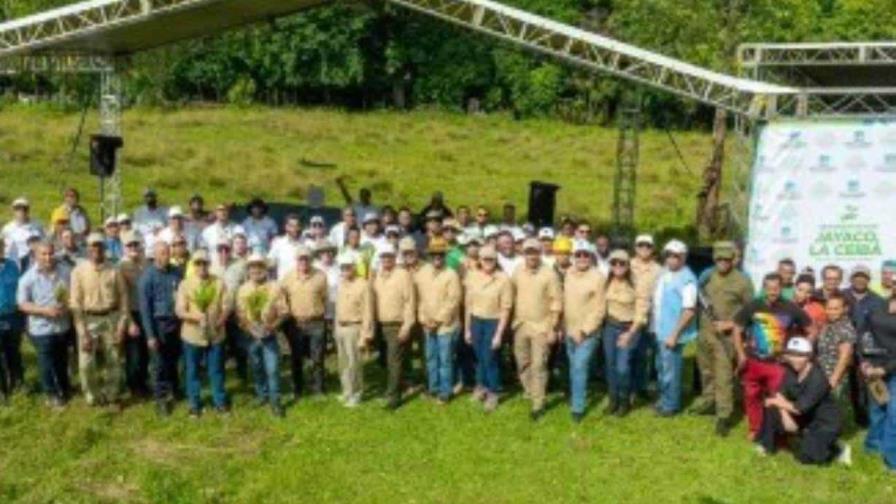 La Empresa de Transmisión Eléctrica sembró 2,500 árboles en Monseñor Nouel