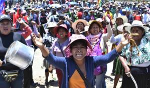 Choques en una protesta contra el gobierno de Arce dejan 30 heridos en Bolivia