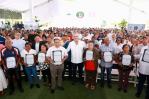 Presidente Abinader entrega 752 títulos de propiedad en proyecto Cotuí-Cevicos, Sánchez Ramírez