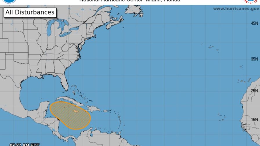 Posible ciclón zurdo en el mar Caribe incrementa probabilidad de desarrollo al 50 %