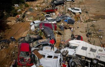 Al menos cuatro familias dominicanas afectadas por las inundaciones en Valencia