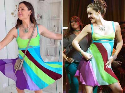Jennifer Garner se pone el vestido verde de 