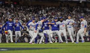 Victoria de Dodgers en Serie Mundial promedia 18,6 millones de televidentes