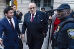 El exalcalde de Nueva York Rudy Giuliani resulta herido en accidente de tr&aacute;nsito