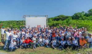 Edesur realiza jornada de reforestación en San Cristóbal con la siembra de 2,000 plantas