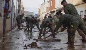 El Gobierno español envía 500 militares más a las poblaciones más afectadas de Valencia