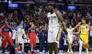 Williamson logra 34 puntos y 10 asistencias en triunfo de Pelicans sobre Pacers, 125-118