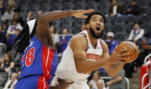 Jalen Brunson 36, Karl-Anthony Towns anota 21 y Knicks aplastan a Pistons 128-98