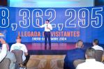 David Collado: 8.3 millones de visitantes han llegado al país durante el periodo enero-septiembre David Collado: 8.3 millones de visitantes han llegado al país durante el periodo enero-septiembre