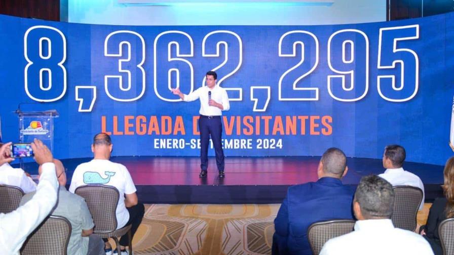 David Collado: 8.3 millones de visitantes han llegado al país durante el periodo enero-septiembre