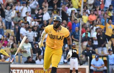 ¡Allá y aquí! Las Águilas vencen al Licey por segunda jornada seguida
