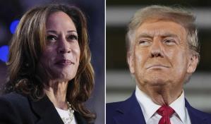 A dos d&iacute;as de las elecciones, Harris asiste a misa y Trump reflexiona sobre la prensa falsa