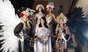 Giannina Azar, reconocida en la Gala de las Catrinas de Miss Universo 2024