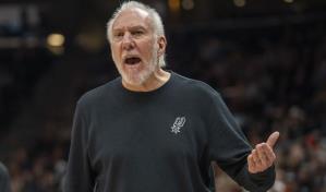 Popovich fuera del banquillo de los Spurs en minigira por problemas de salud