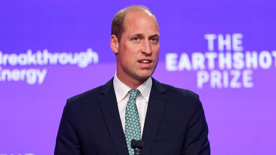 El príncipe William llega a Sudáfrica para la ceremonia de los premios Earthshot