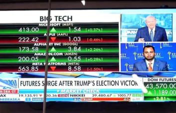 Wall Street repunta hacia máximos históricos tras victoria de Trump en elecciones de EE.UU.