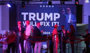 Donald Trump con un pie de vuelta en la Casa Blanca