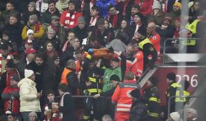 Emergencia médica opaca victoria de Bayern en la Champions