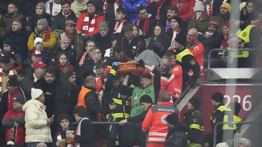 Emergencia médica opaca victoria de Bayern en la Champions