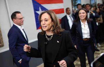 Puerto Rico elige simbólicamente a Kamala Harris con el 73 % de los votos
