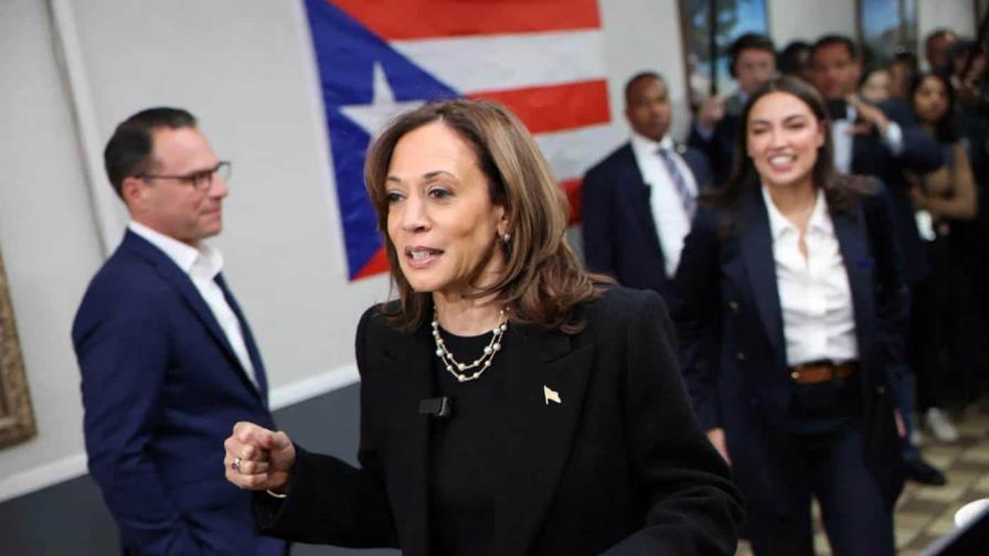 Puerto Rico elige simbólicamente a Kamala Harris con el 73 % de los votos