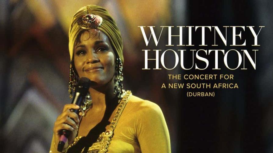 Whitney Houston brilla en The Concert for a New South Africa