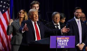 Trump: Es una victoria política que no se había visto antes. Voy a ser el 47º presidente