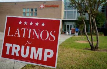 Donald Trump superó el récord de George W. Bush en apoyo entre los votantes latinos
