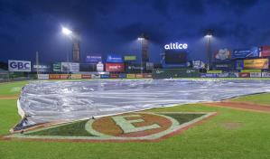 Posponen por lluvia ambos partidos de la jornada de Lidom