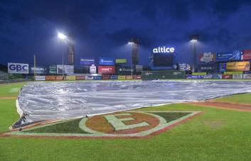Posponen por lluvia ambos partidos de la jornada de Lidom