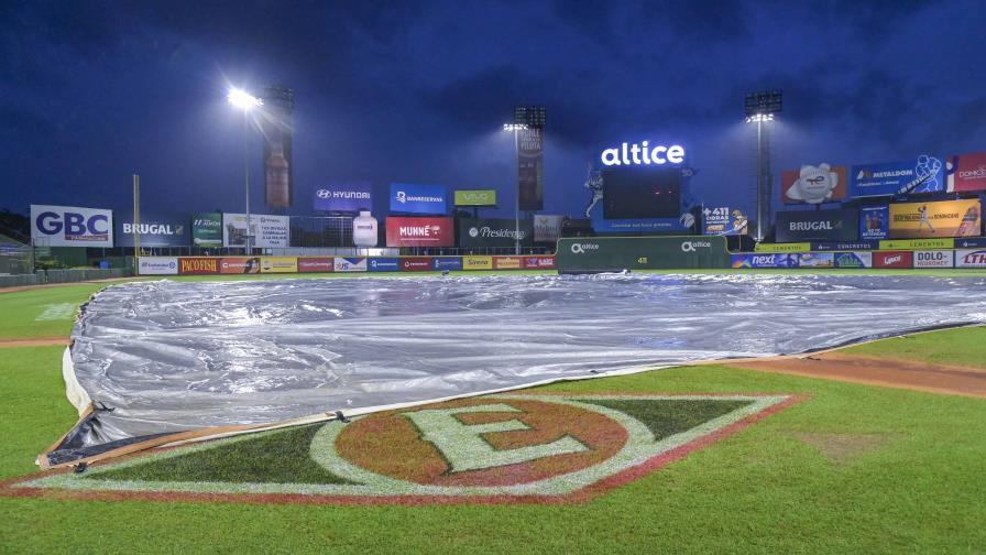 Posponen por lluvia ambos partidos de la jornada de Lidom