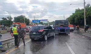 Varios heridos en accidente que involucra al menos 12 vehículos en la autopista Joaquín Balaguer