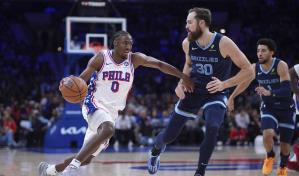 Tyrese Maxey de los 76ers será baja por lesión de isquiotibiales