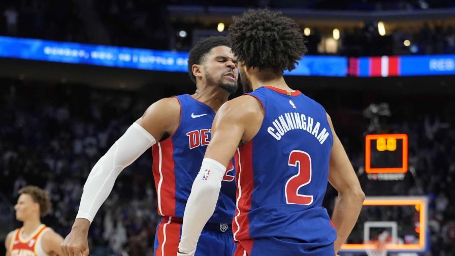 Cunningham logra triple-doble y aporta jugadas clave para que Pistons superen a Hawks