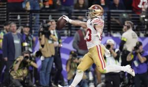 McCaffrey, corredor de 49ers, emocionado por su debut en la temporada