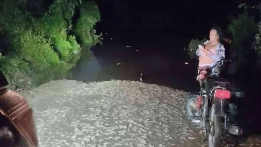 Varias comunidades incomunicadas por crecida de río Soco en San Pedro de Macorís